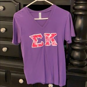 Sigma Kappa letter shirt